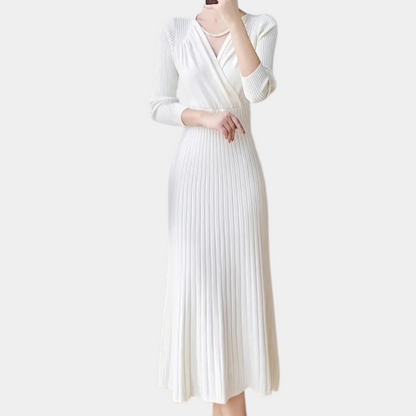 ARWENA - Stijlvolle Gebreide Jurk voor Dames