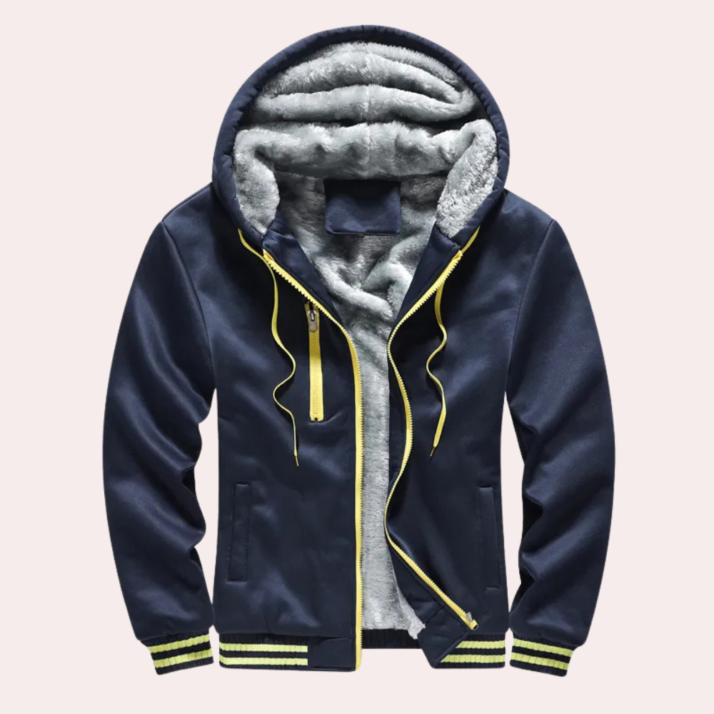 TIZOC - Luxe Warme Winterjas voor Heren