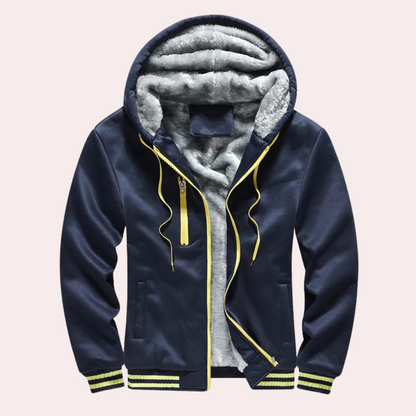 TIZOC - Luxe Warme Winterjas voor Heren